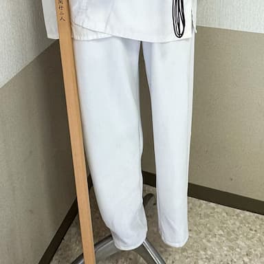 White pilgrim pants