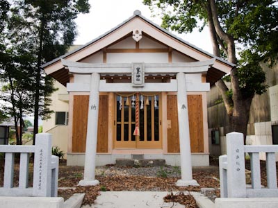 Torii gate of a Shinto shrine