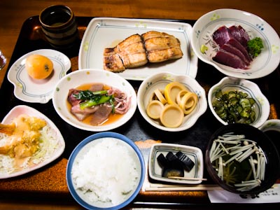 Minshuku Dinner